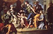 Francesco Solimena Dido Receiving Aeneas and Cupid Disguised as Ascanius Spain oil painting artist
